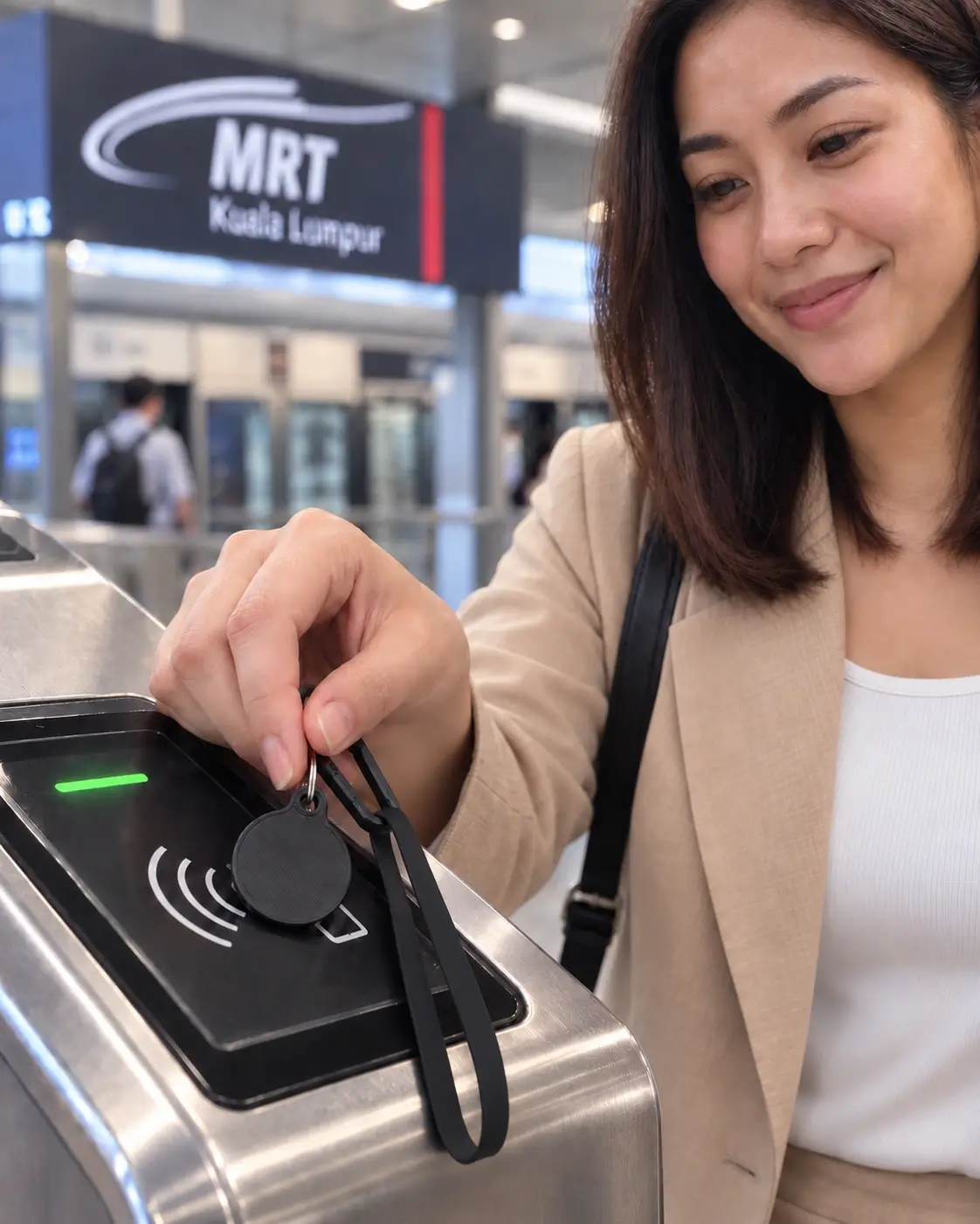 3-in-1 TNG + NFC Business Card Tag TNG NFC tag
