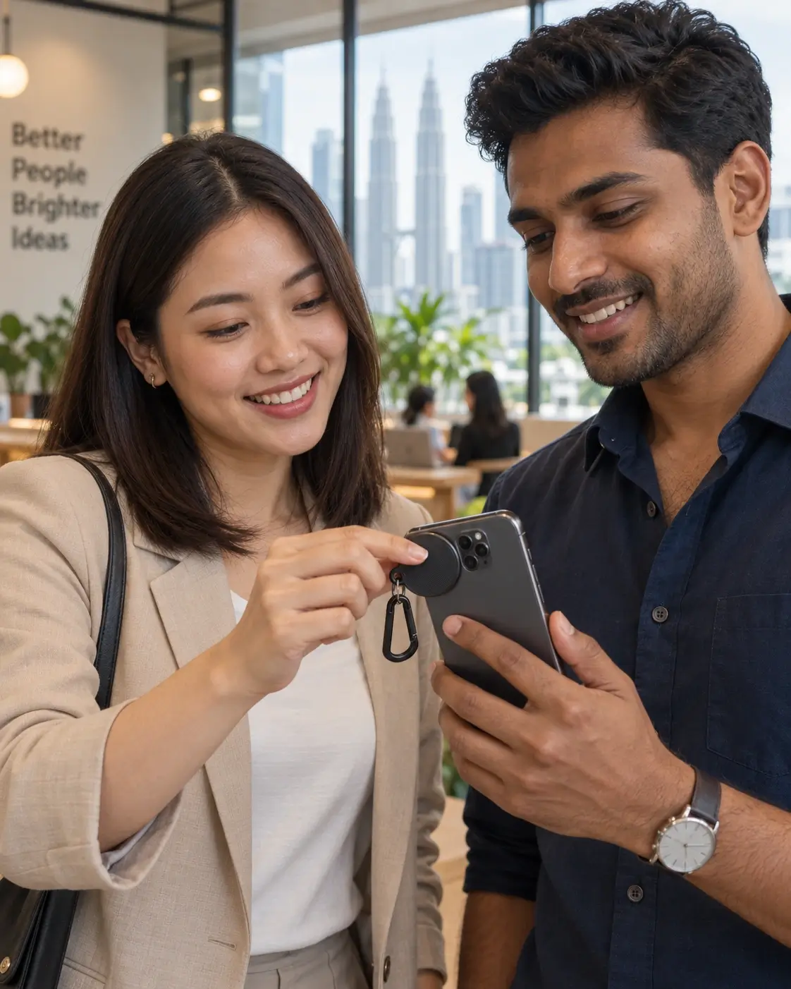 3-in-1 TNG + NFC Business Card Tag TNG NFC tag