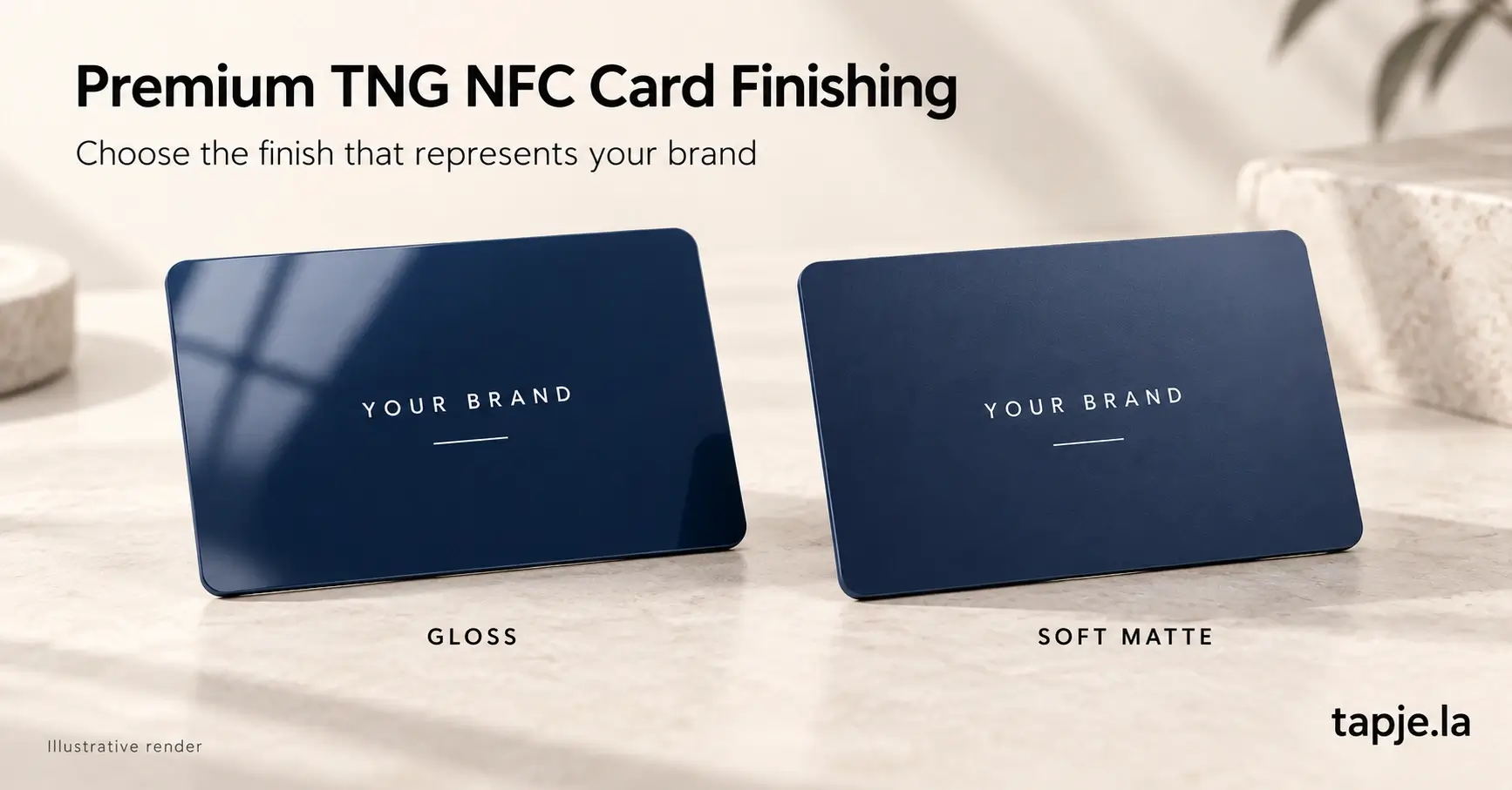 Premium TNG NFC Card Finishing in 4 Expert Steps TNG NFC Card